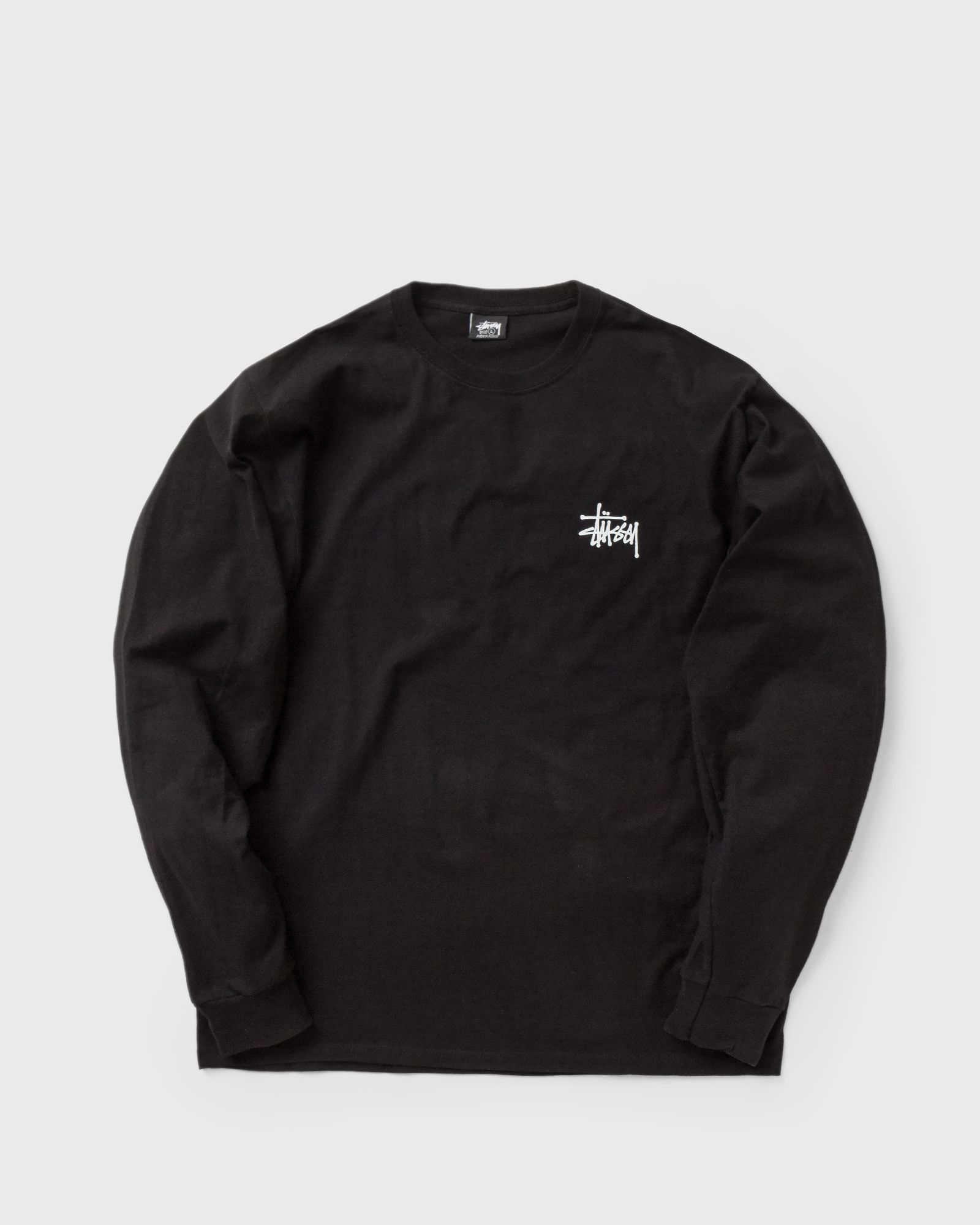極美品 stussy BASIC CREW ブラック L Stussy Basic Crewneck Sweatshirt - Black / Grey | Flatspot