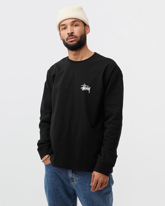 Stussy Basic Stussy LS Tee Black black