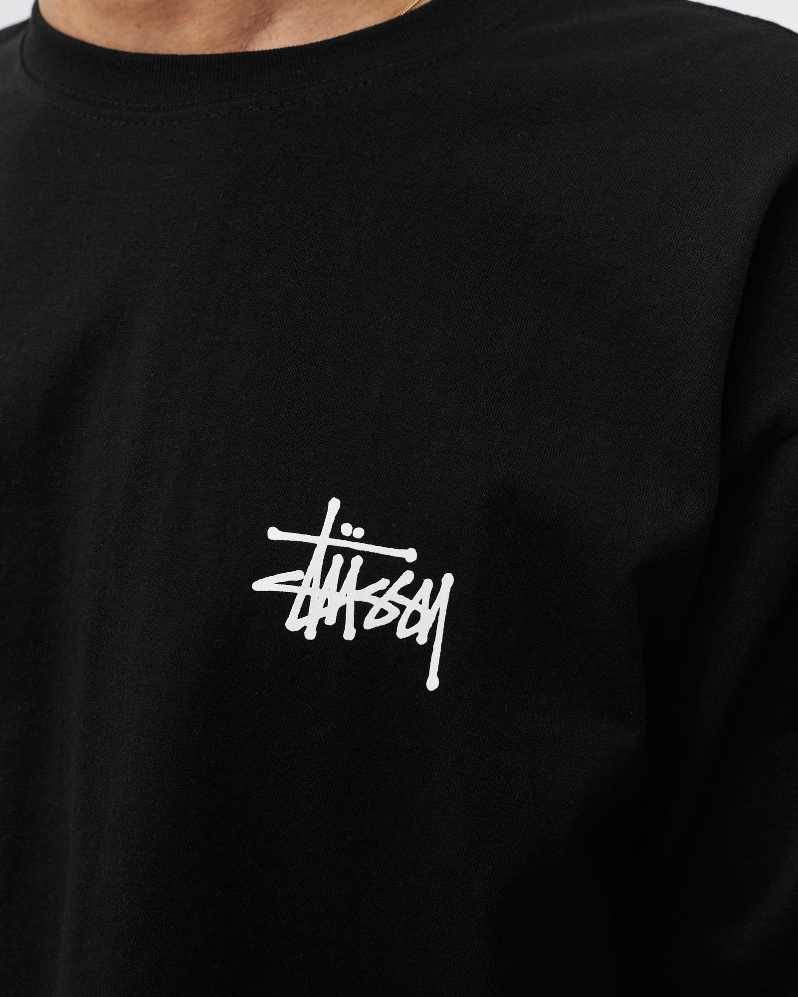 Stussy Basic Stussy LS Tee Black | BSTN Store