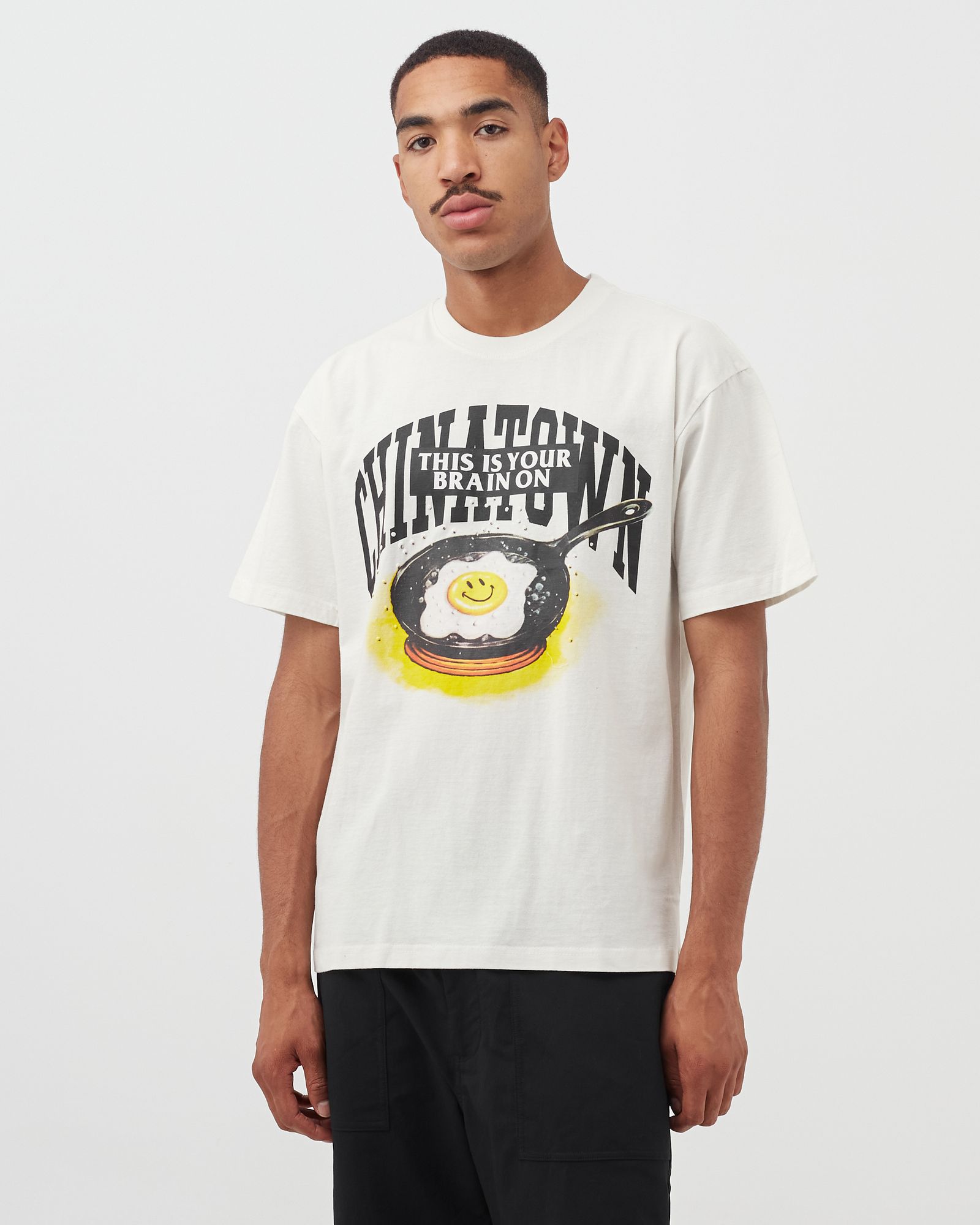 Smiley Brain On Fried Tee