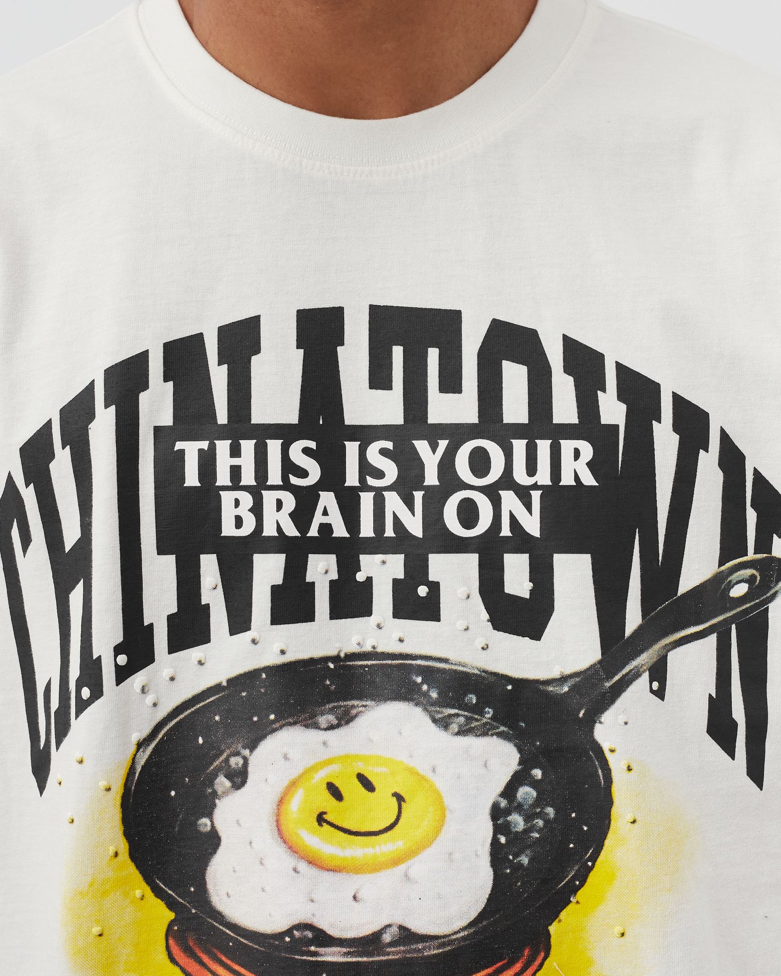 Smiley Brain On Fried Tee