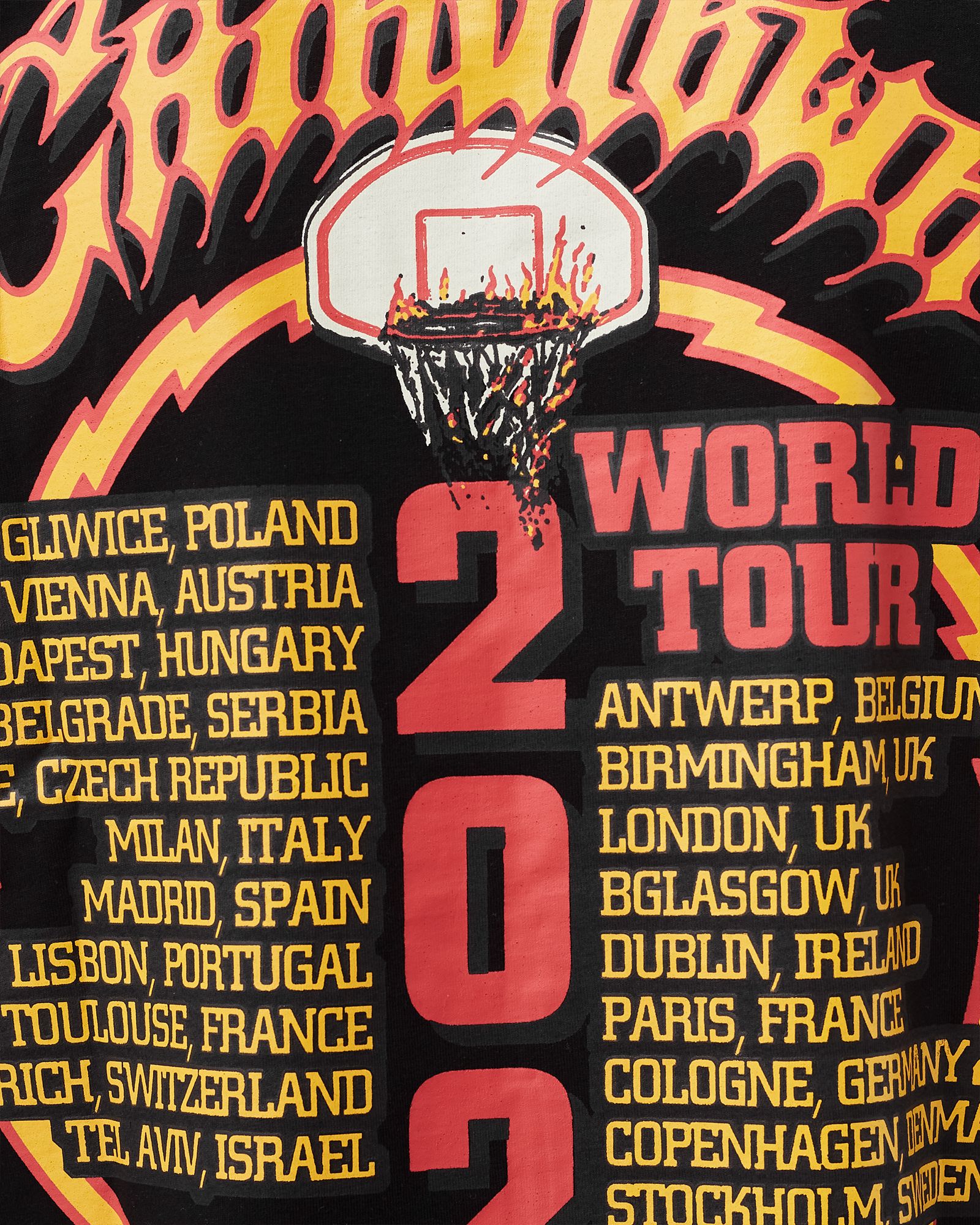 Skelly World Tour TEE