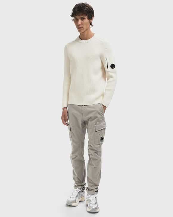 C.P. Company KNITWEAR - CREW NECK Beige | BSTN Store