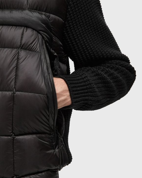 Extrafine Merino Wool Mixed Full Zip Goggle Sweater