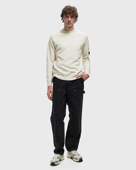 Thumbnail - Merino Wool Felted Crewneck Lens Sweater