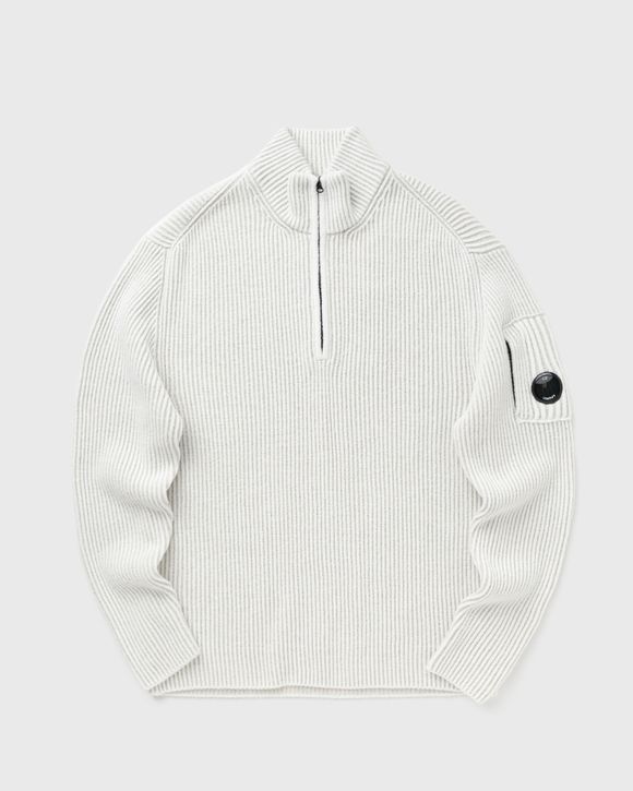 Fleece Knit Half Zip Sweater