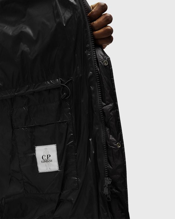 D.D. Shell Long Hooded Down Jacket