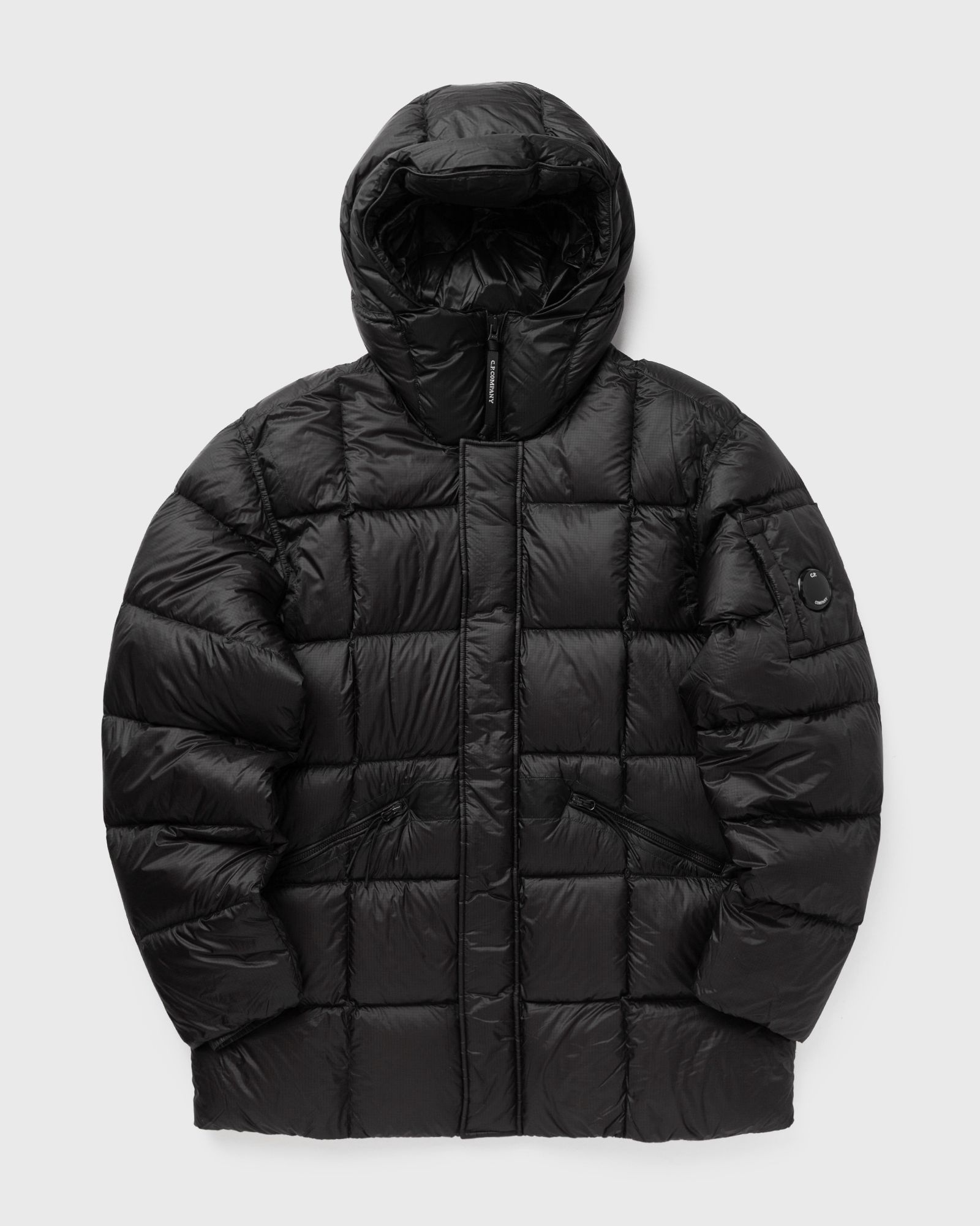 D.D. Shell Long Hooded Down Jacket-image