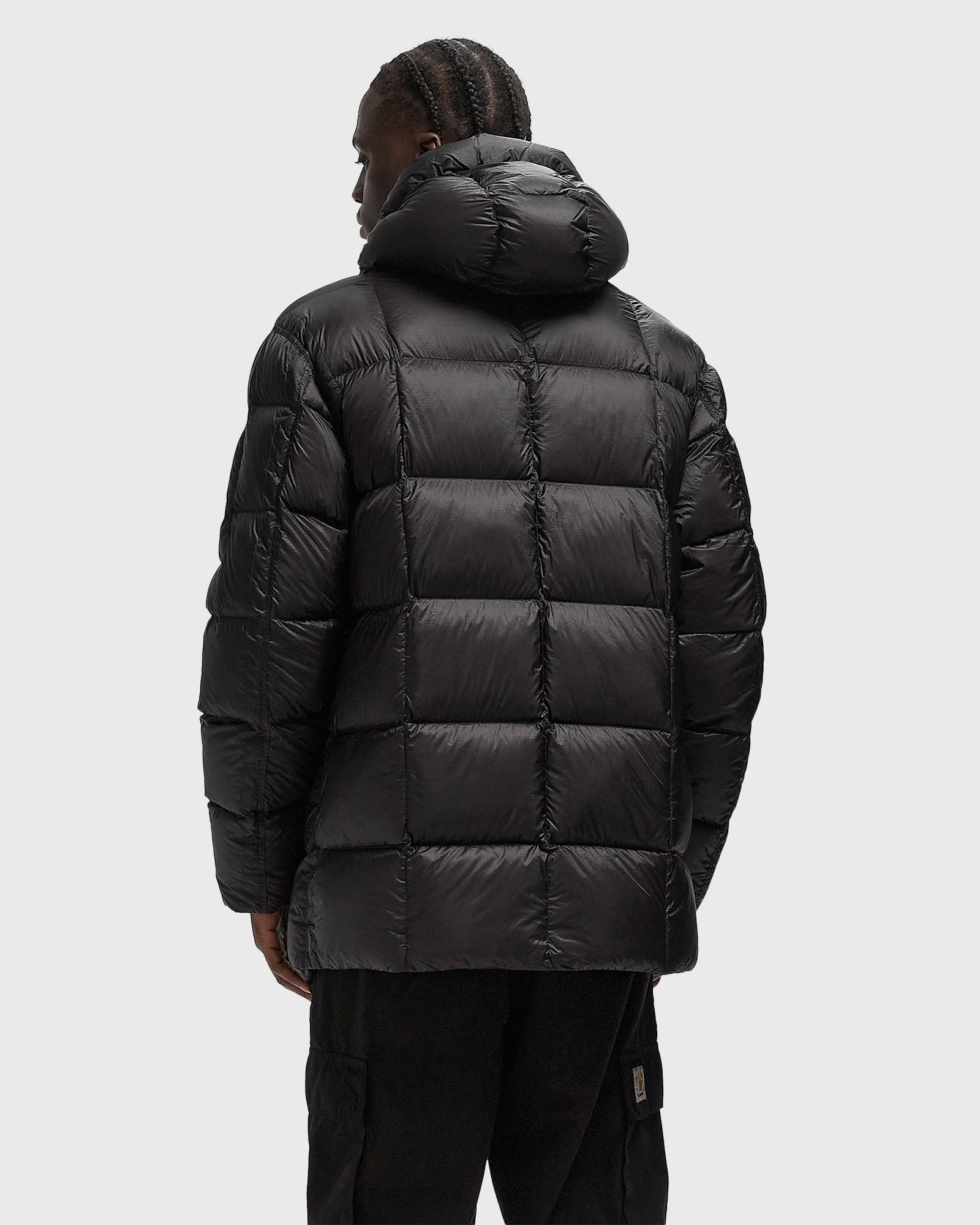 D.D. Shell Long Hooded Down Jacket