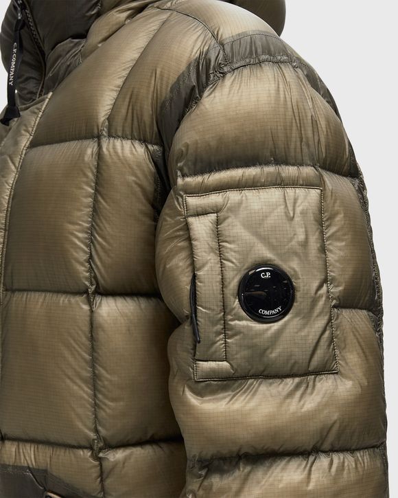 D.D. Shell Long Hooded Down Jacket