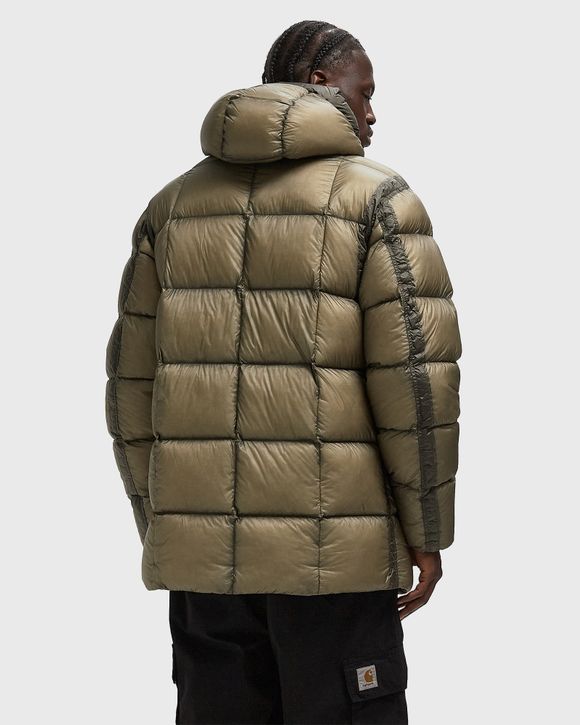 D.D. Shell Long Hooded Down Jacket