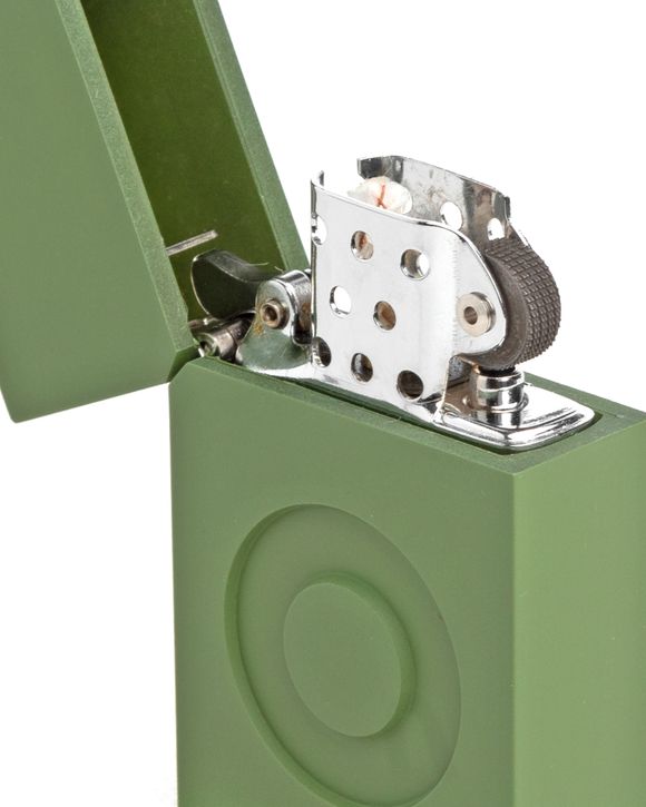 Hard Edge Rubber Lighter