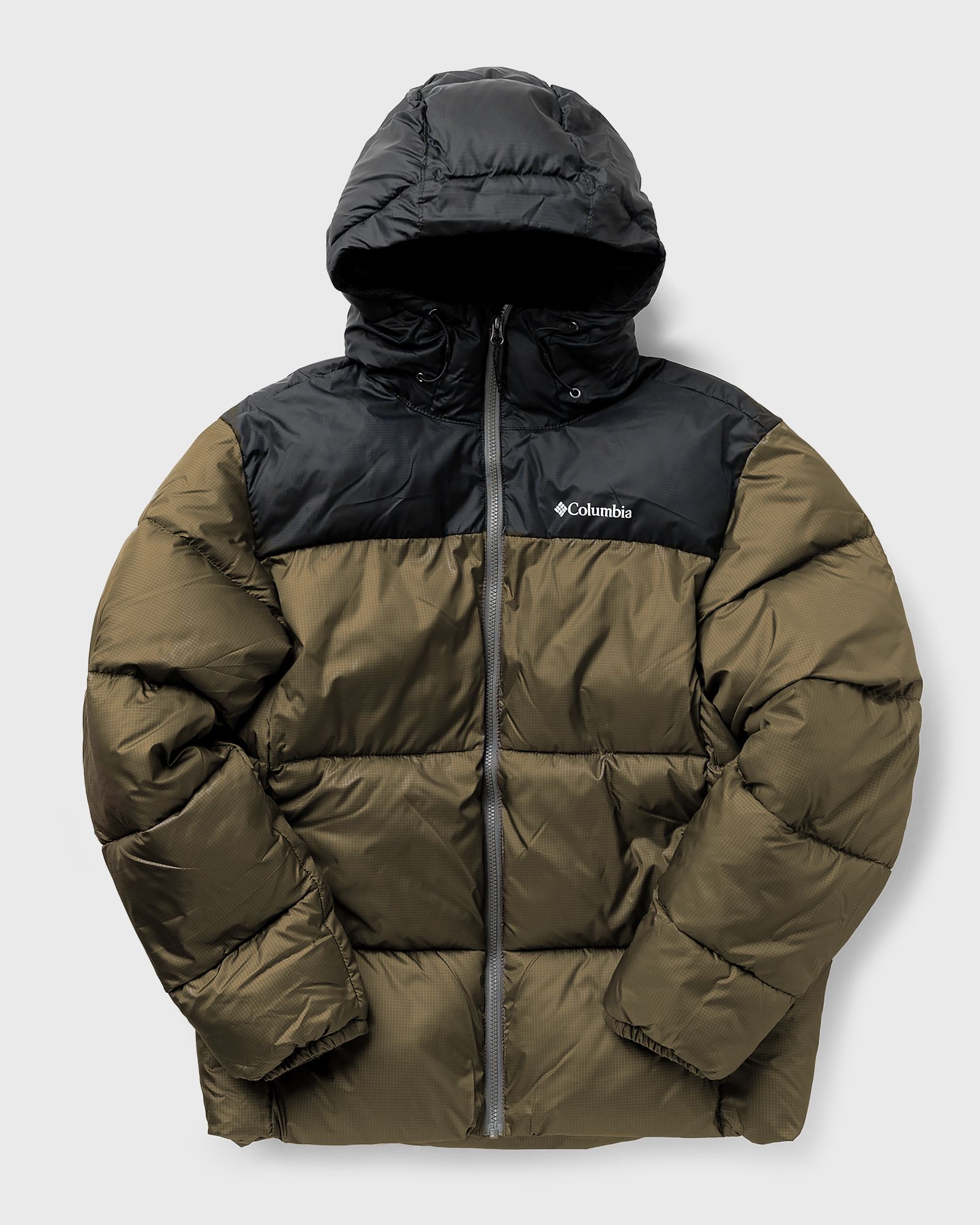 Columbia - puffect™ hooded jacket men down & puffer jackets green in größe:xxl