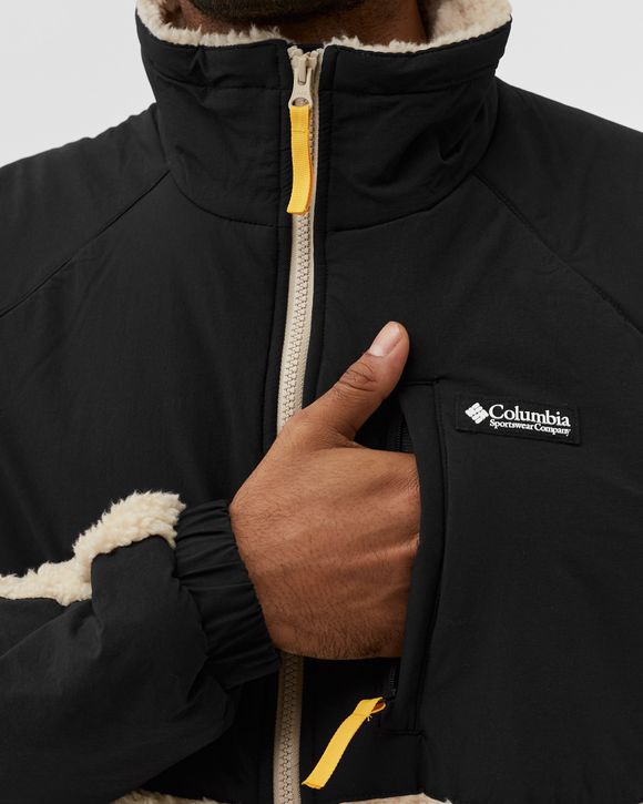 Columbia Ballistic Ridge Fleece Long Sleeve Fleece Jacket in Black