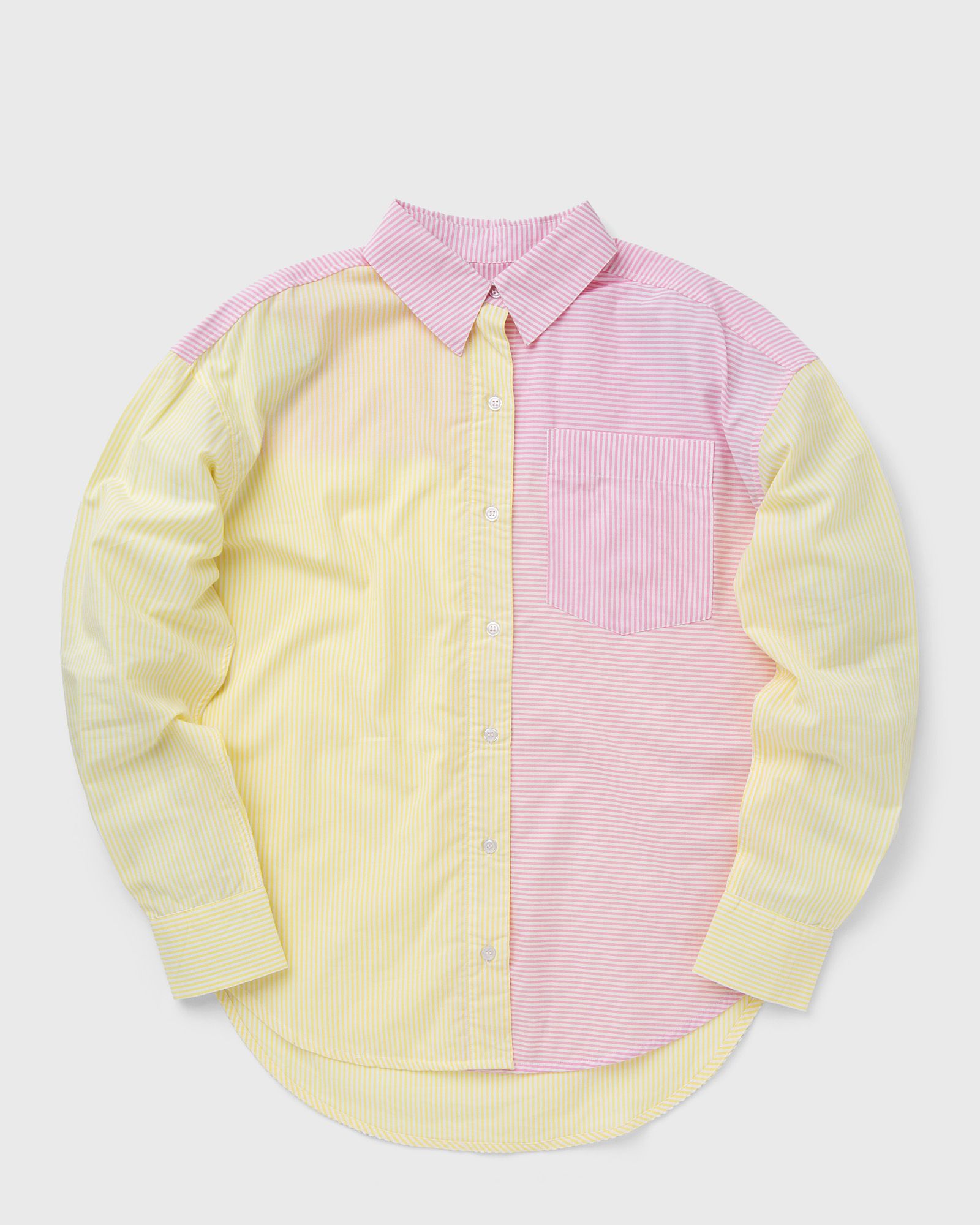 Designers, Remix - harriet mix shirt women shirts & blouses pink|yellow in größe:l