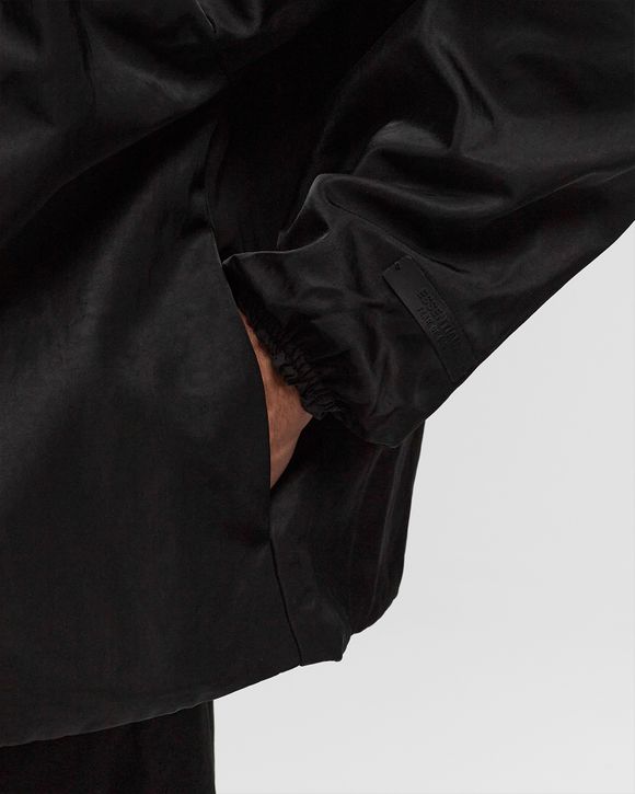 Fear of God Essentials TEXTURED NYLON HOODED COACHES JACKET Fear of God Essentials TEXTURED NYLON HOODED COACHES JACKET