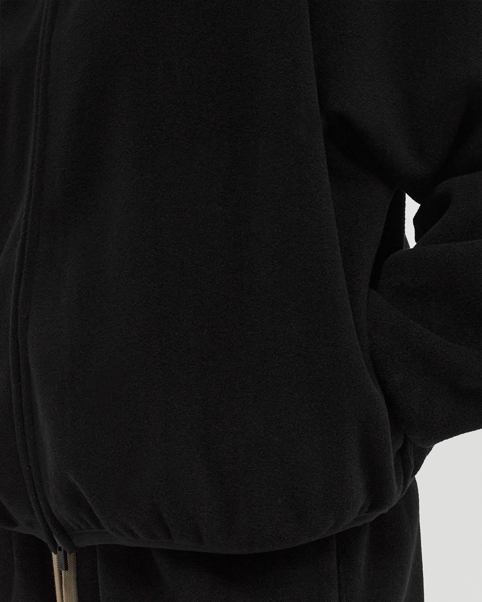 BRUSHED HOODED BOMBER