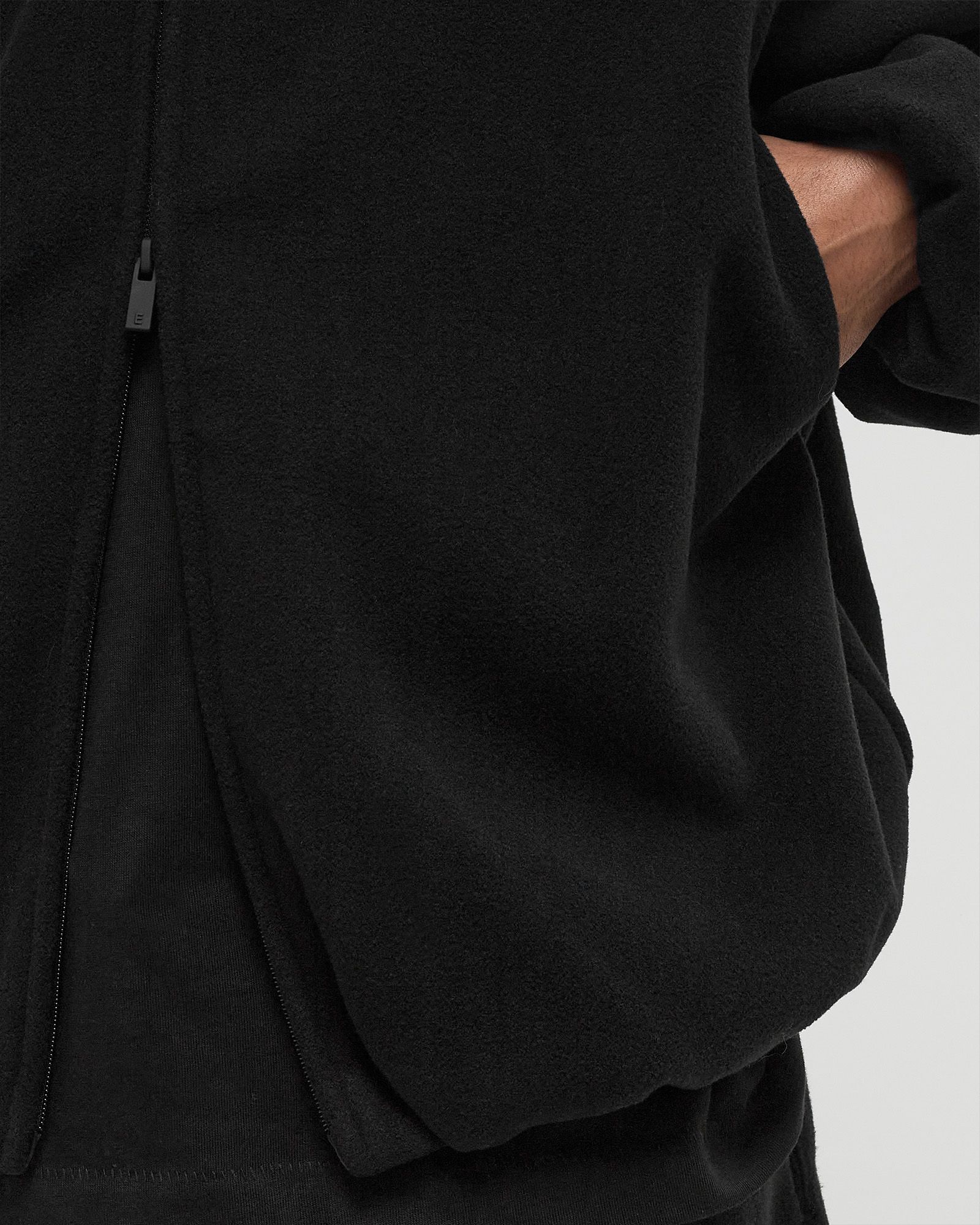 BRUSHED HOODED BOMBER