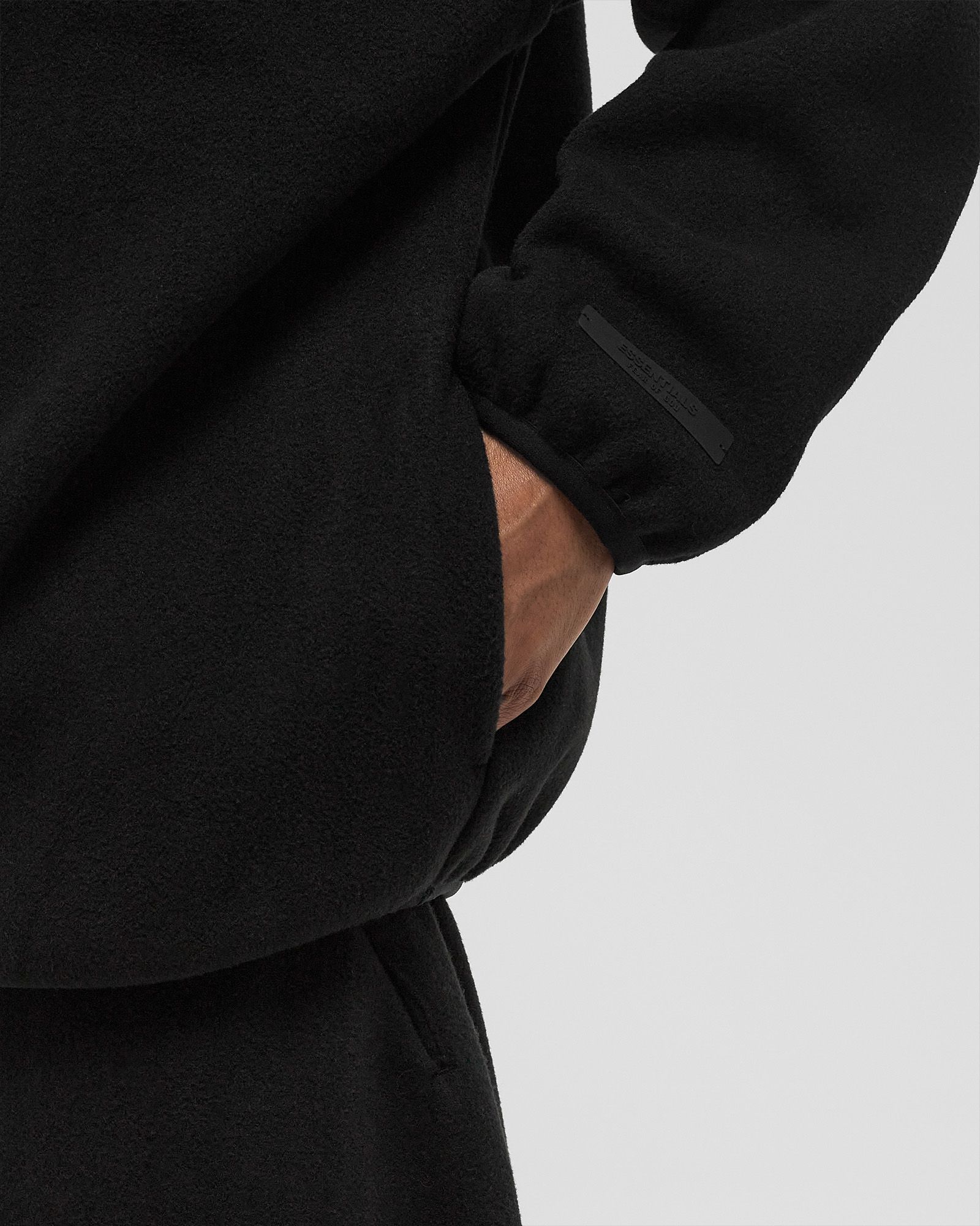 BRUSHED HALF ZIP PULL OVER