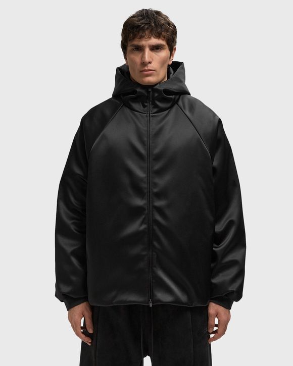 HOODED BOMBER JACKET