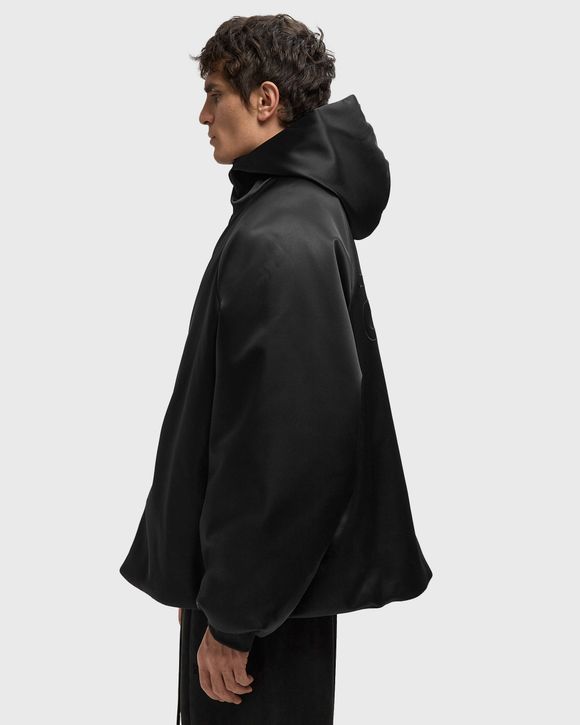 HOODED BOMBER JACKET