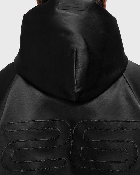 HOODED BOMBER JACKET