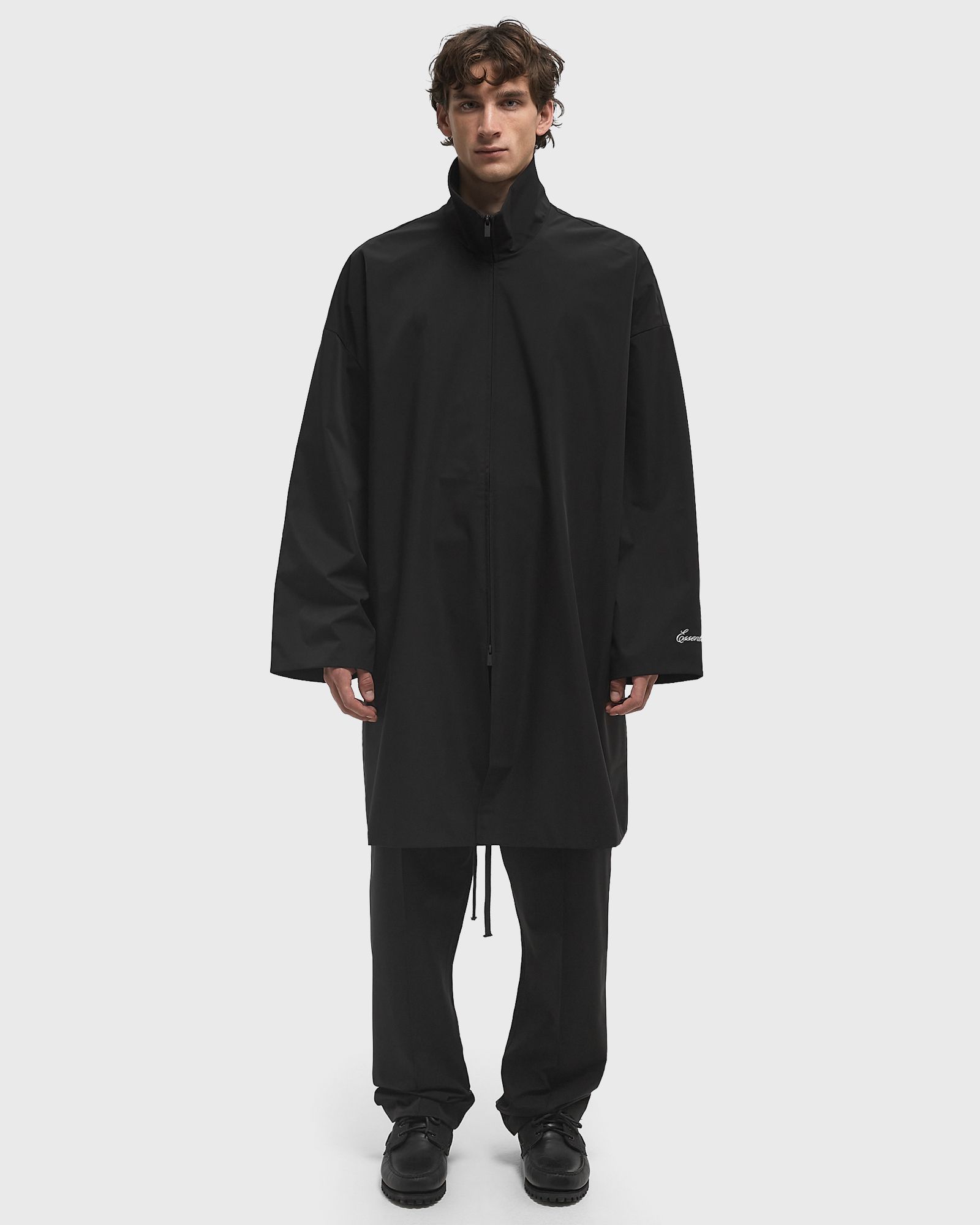 SPORTY NYLON HIGH NECK JACKET