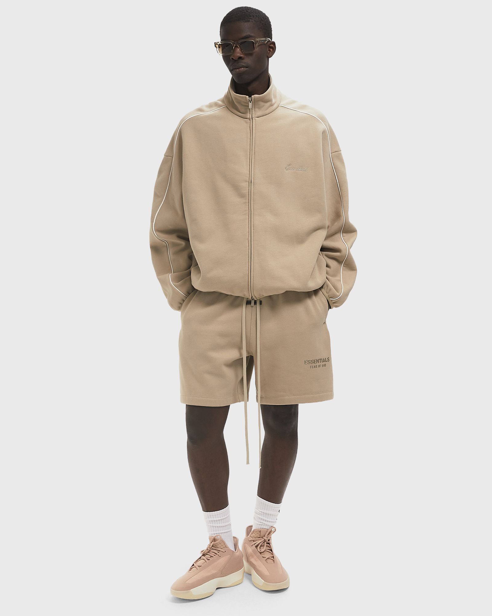 MODERN FIT FLEECE TRACK JACKET