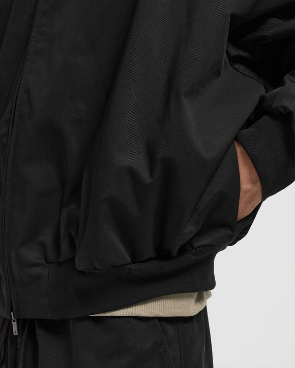 POLY COTTON TWILL HOODIE