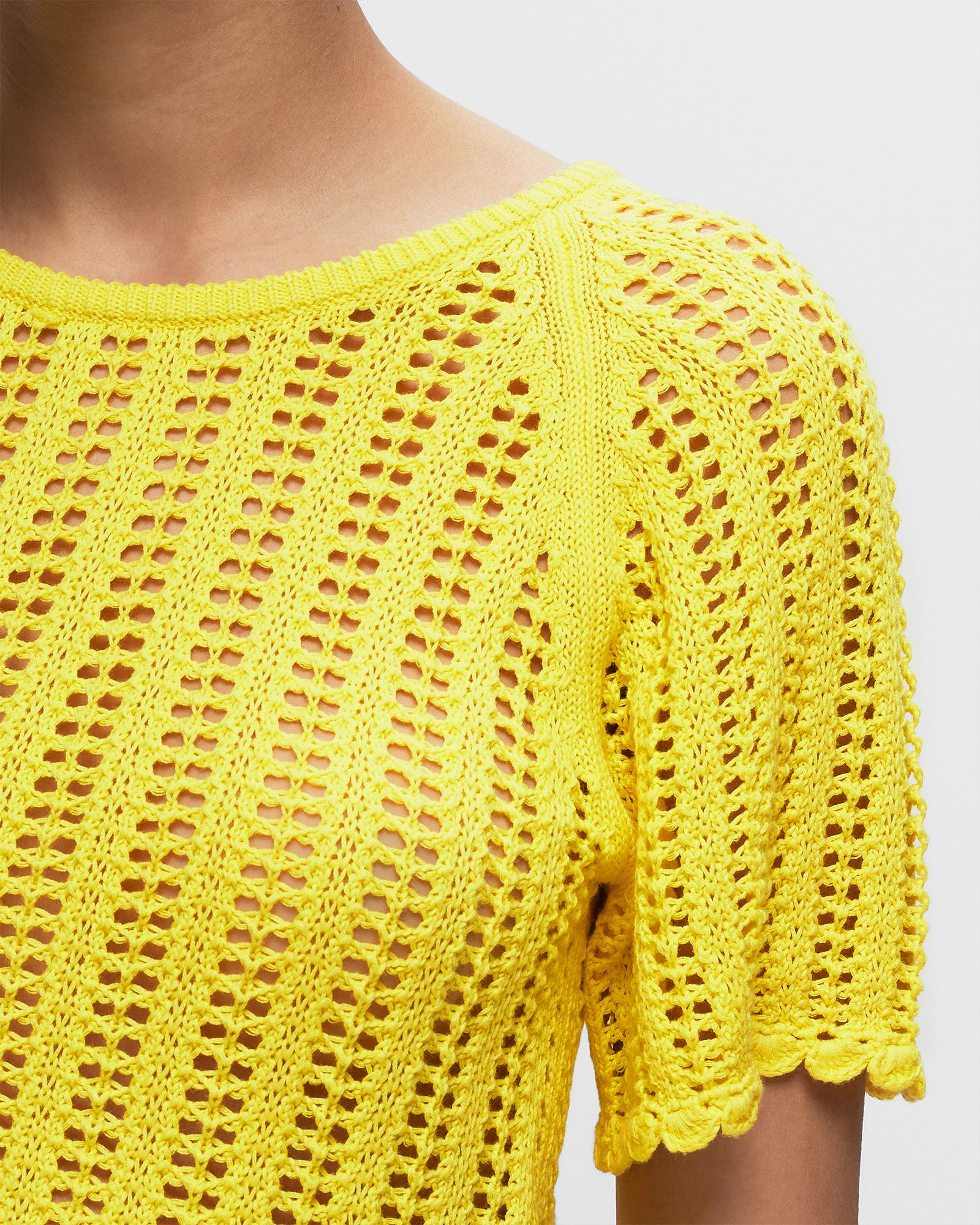 Taliana Pointelle Top