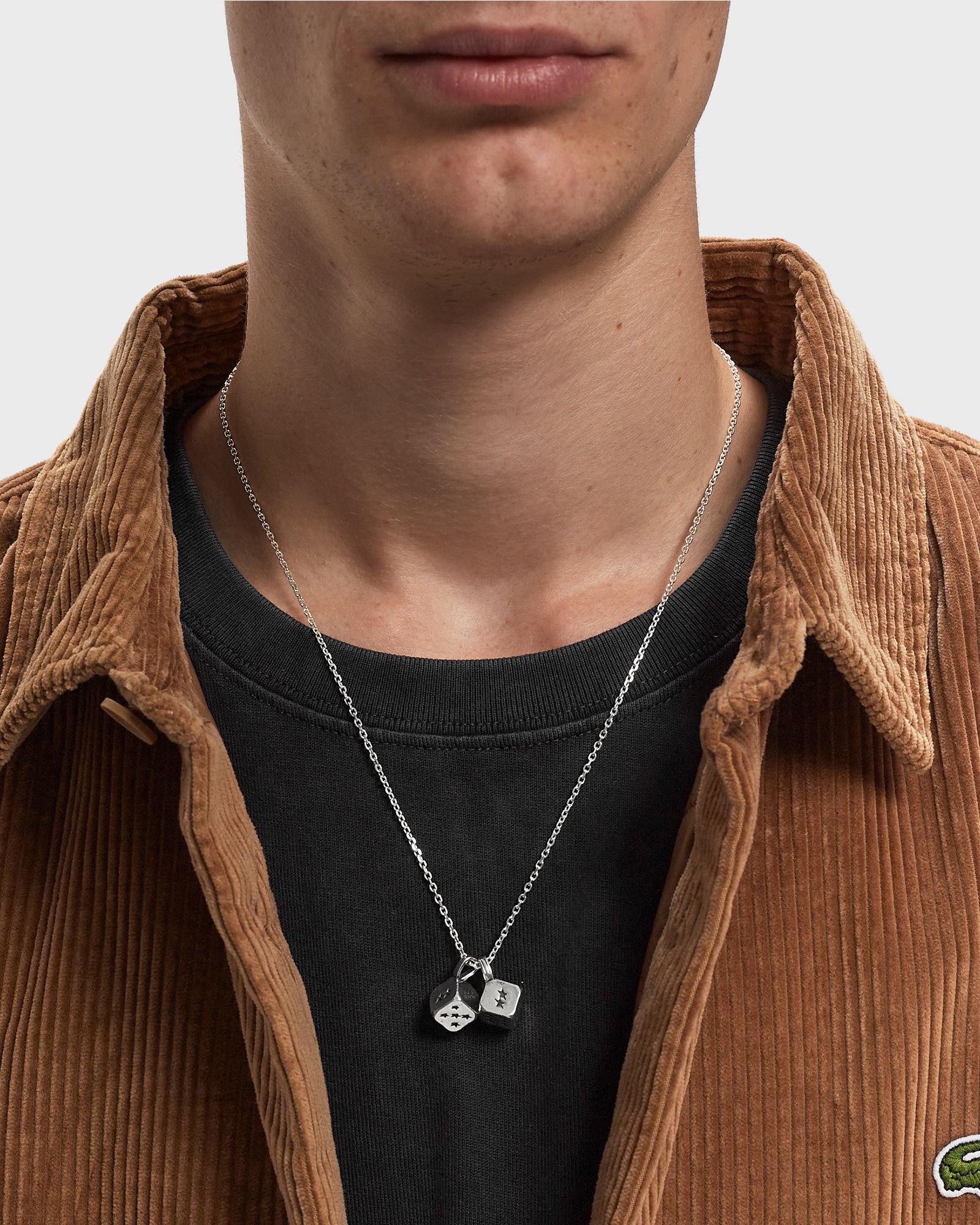 Dice NecklacePlata