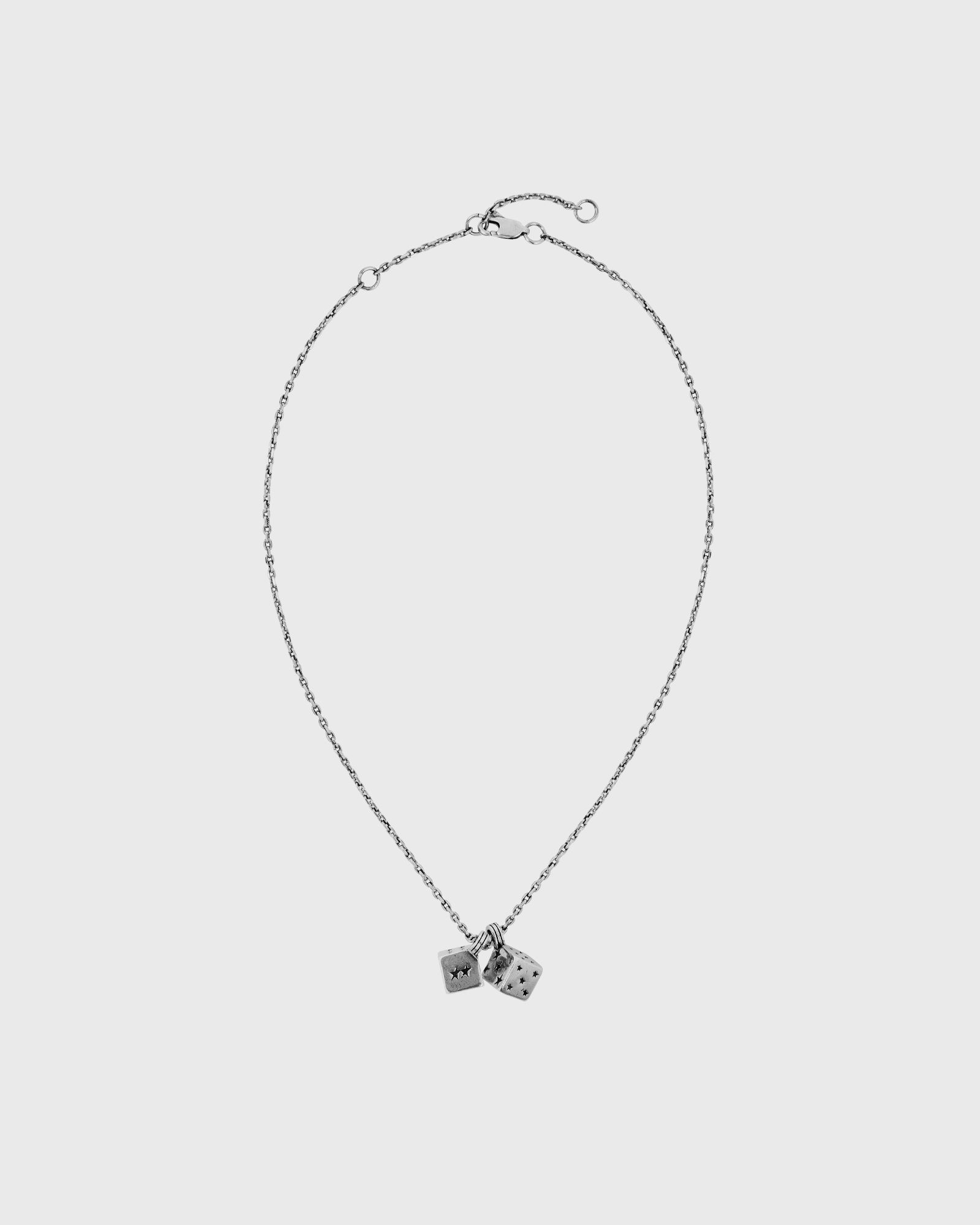 Dice NecklacePlata
