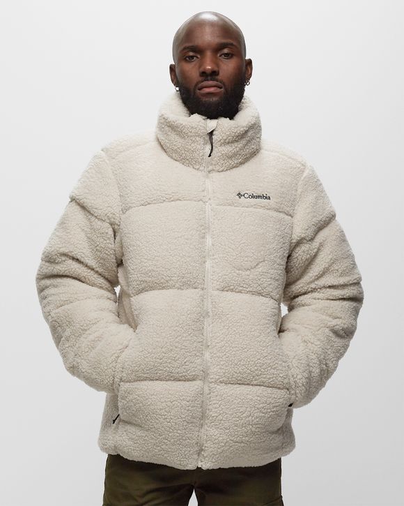 Columbia Puffect Sherpa Jacket Beige BSTN Store