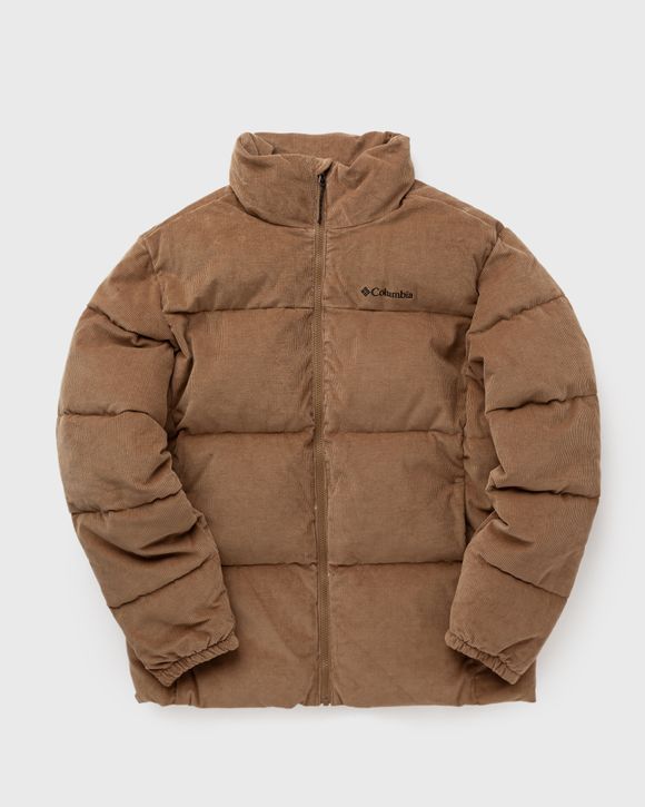 Corduroy store down jacket