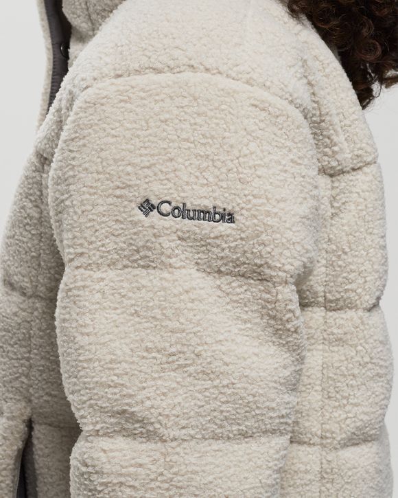 Columbia puffer 2024 jacket white