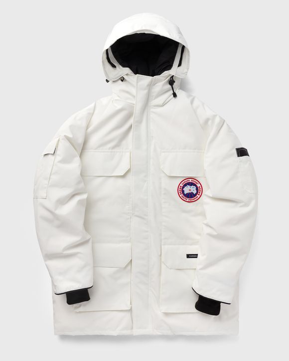 White store goose parka