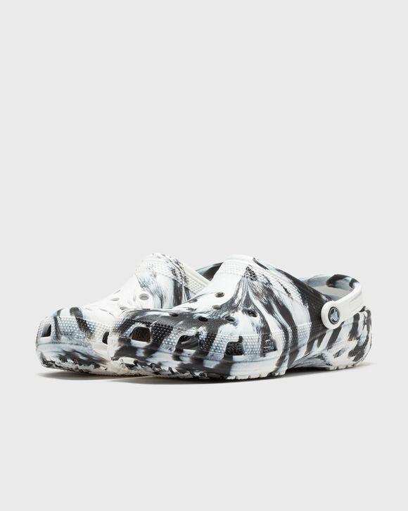 ◆CROCS◆ Classic Marvel Clog White Black 206867103 crocs Classic Marbled Clog Black/White | BSTN Store