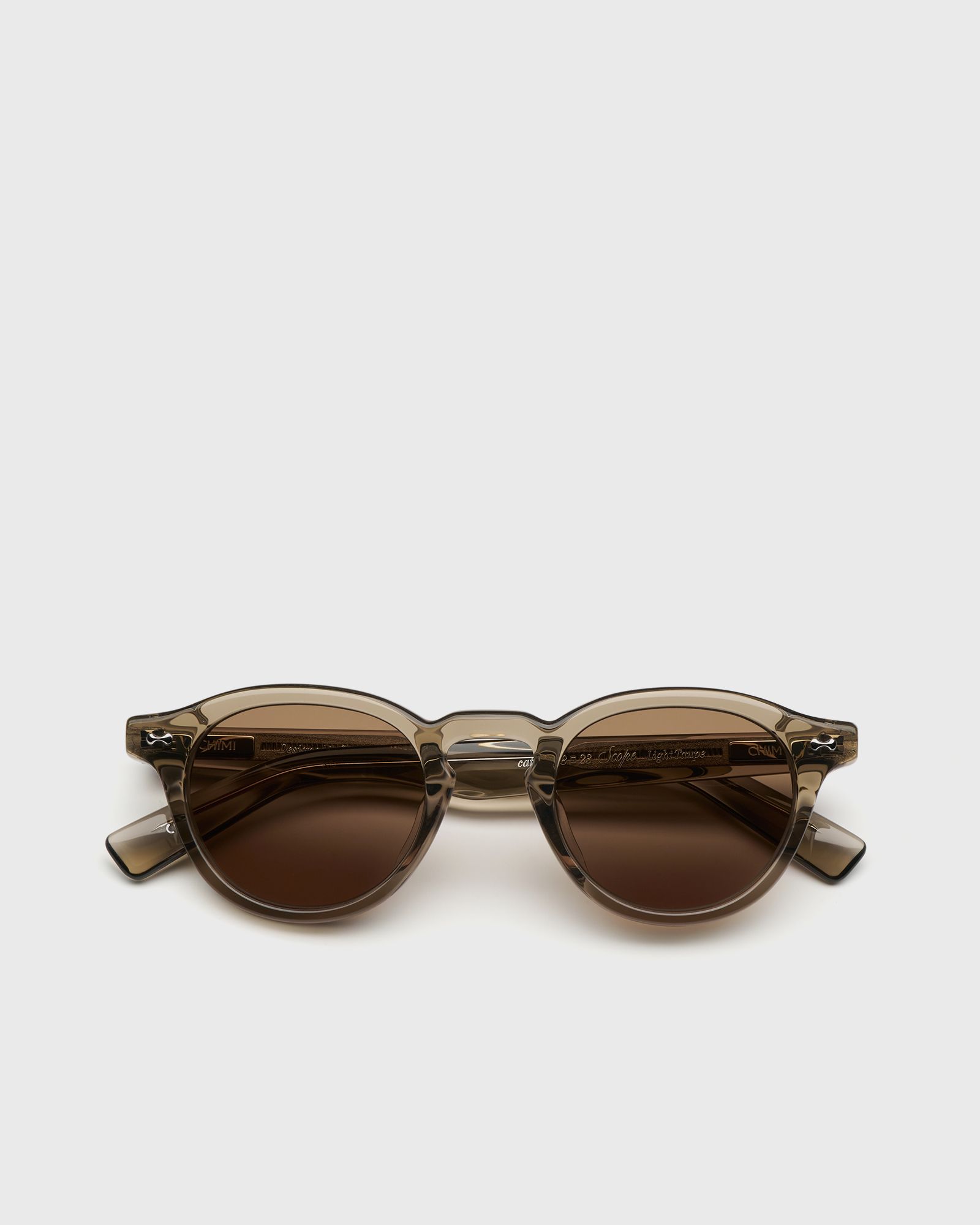 Chimi Eyewear Chimi Eyewear Scope-Light Taupe in grey