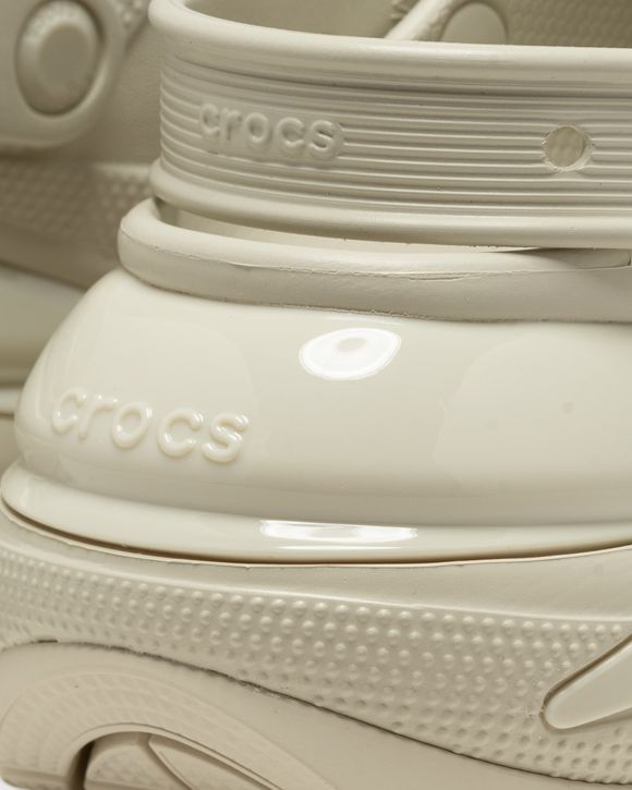 crocs Classic Mega Crush Clog Beige