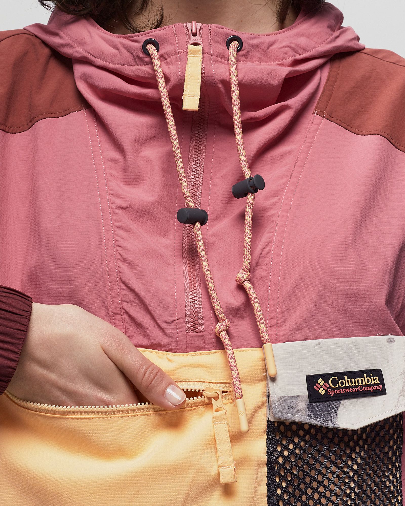 Painted Peak Cropped Wind Jacket