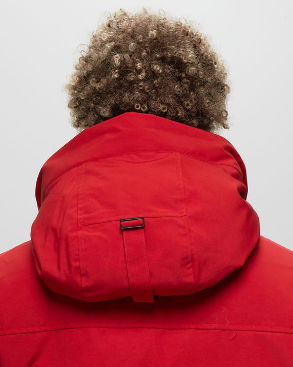 Canada goose macmillan parka 2024 red