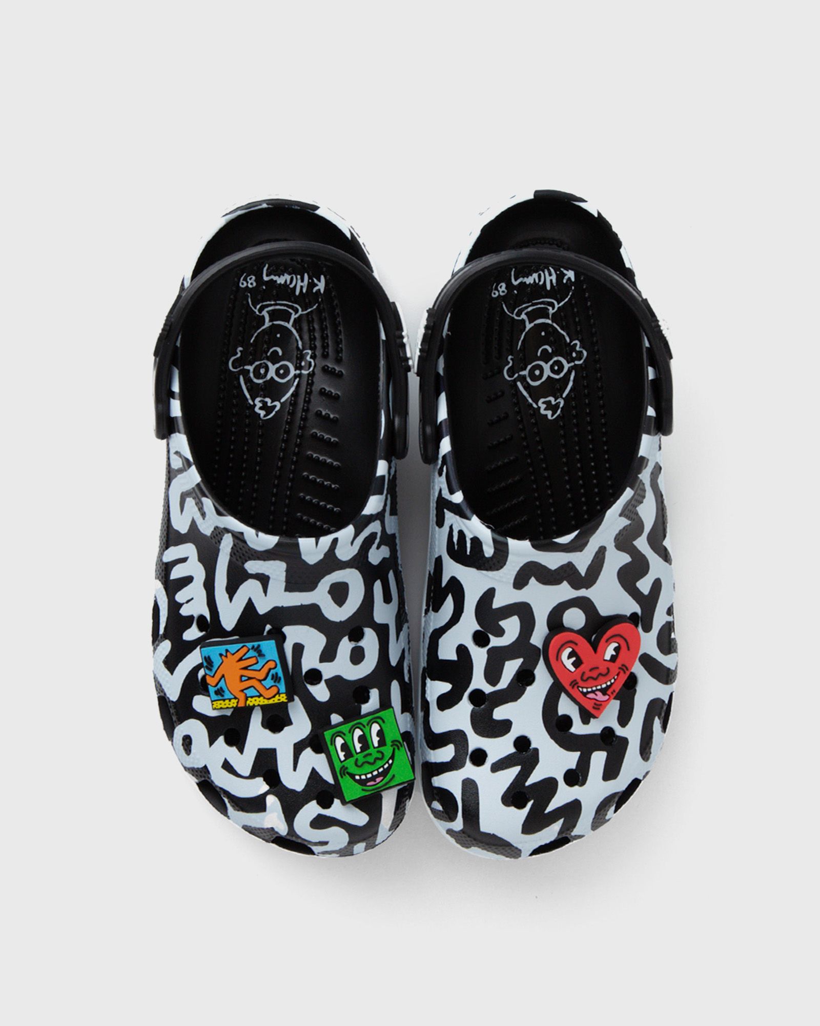 crocs Keith Haring Classic Clog Black Blue | BSTN Store