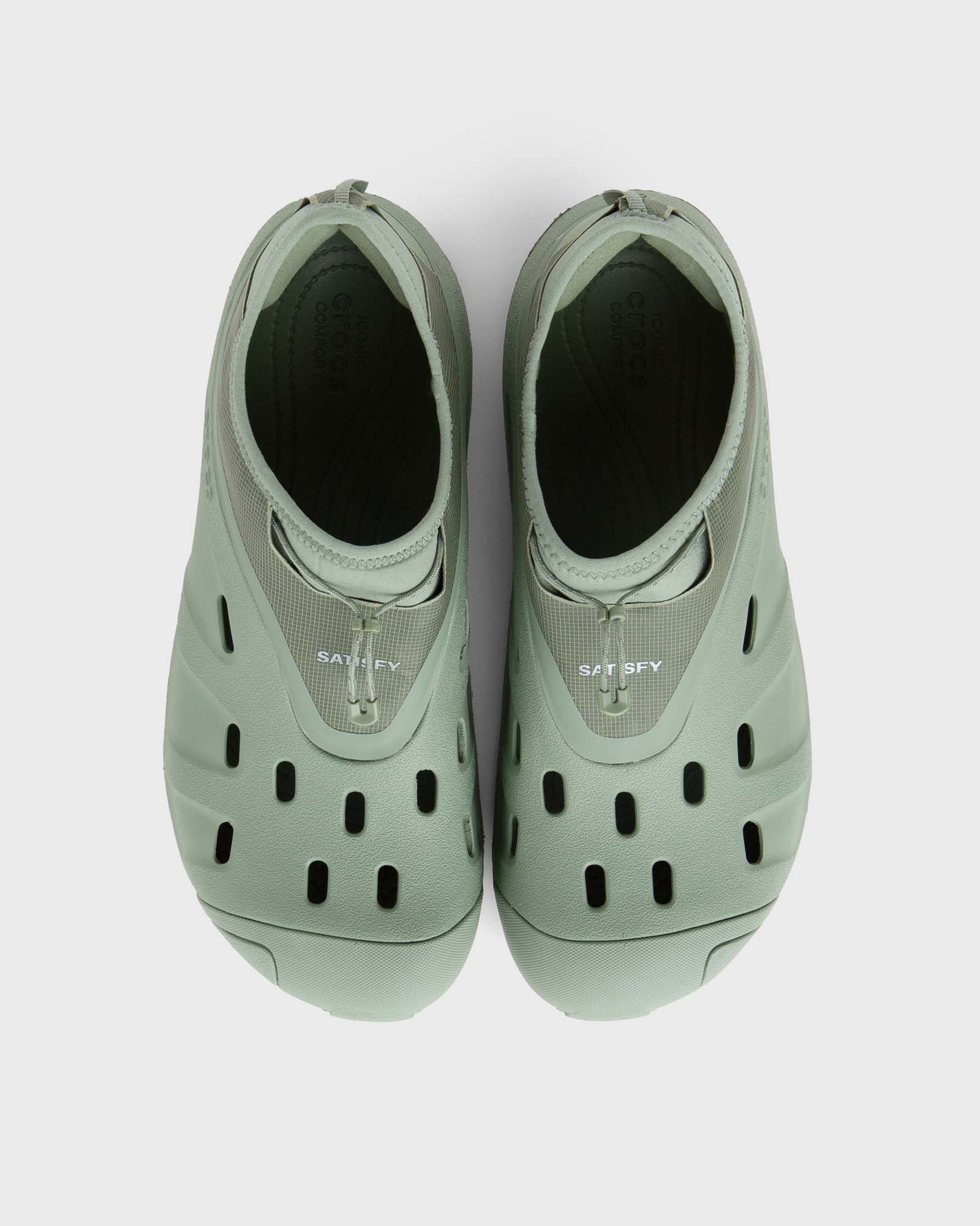 Satisfy X Crocs Quick Trail Moss