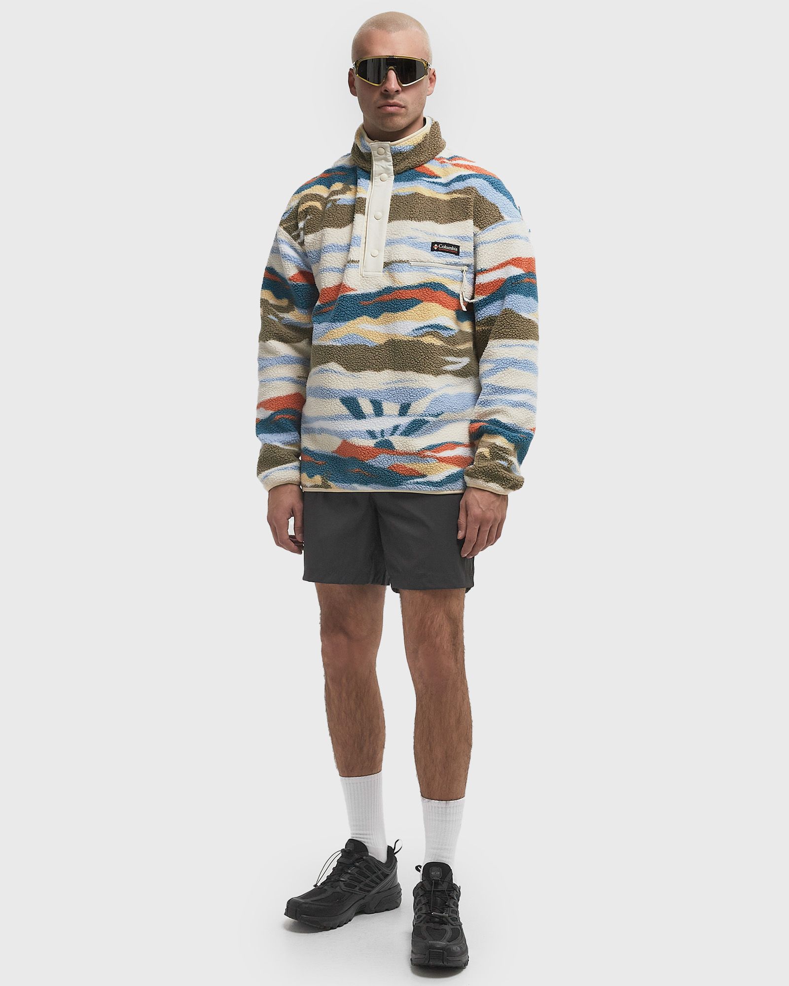 Helvetia™ II Printed Half Snap Fleece