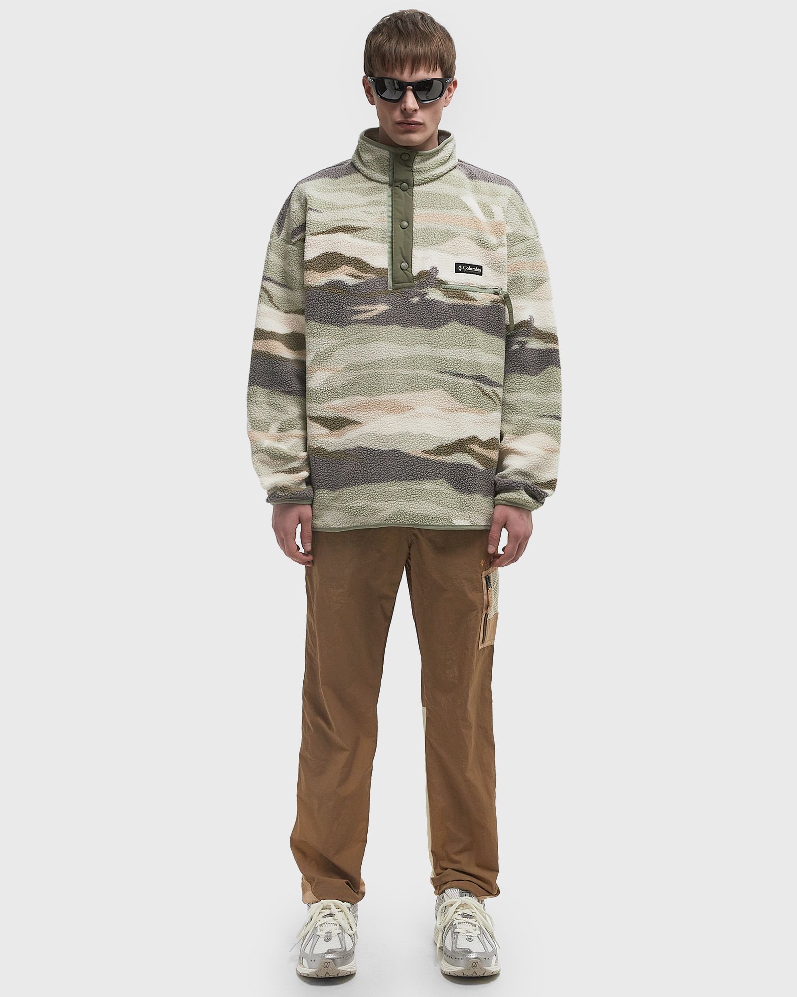 Helvetia™ II Printed Half Snap Fleece