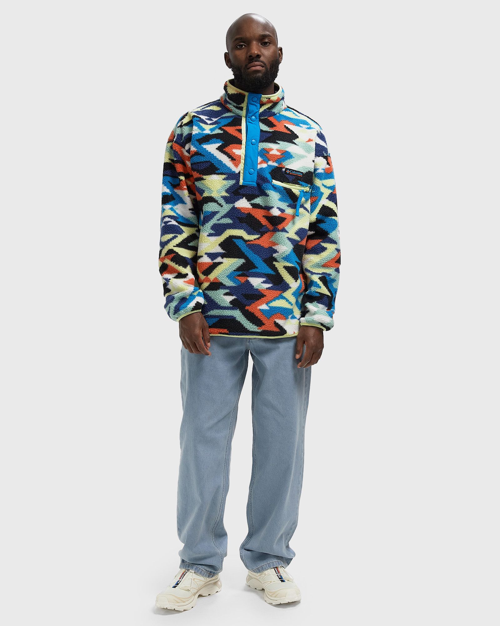 Helvetia™ II Printed Half Snap Fleece