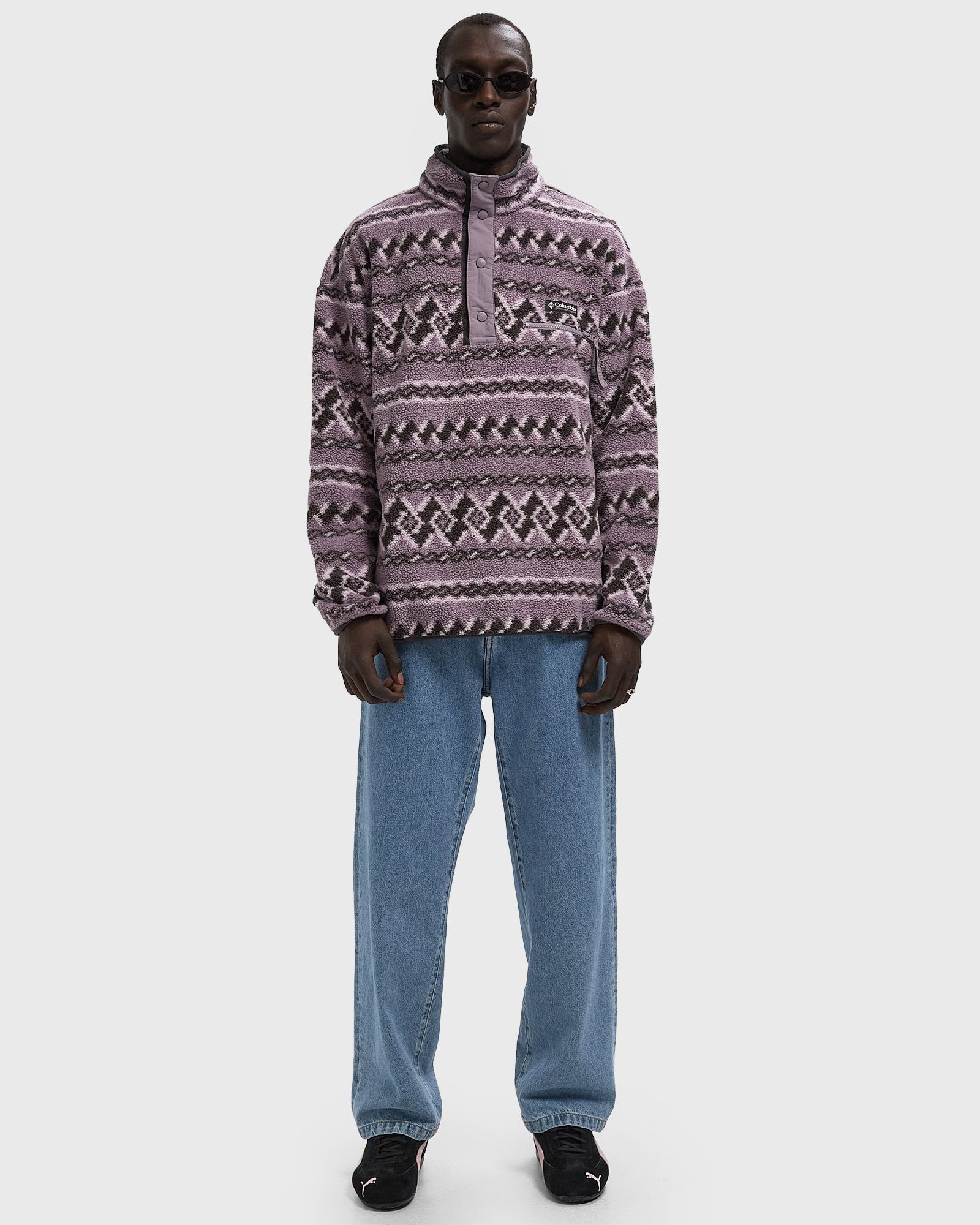 Helvetia™ II Printed Half Snap Fleece