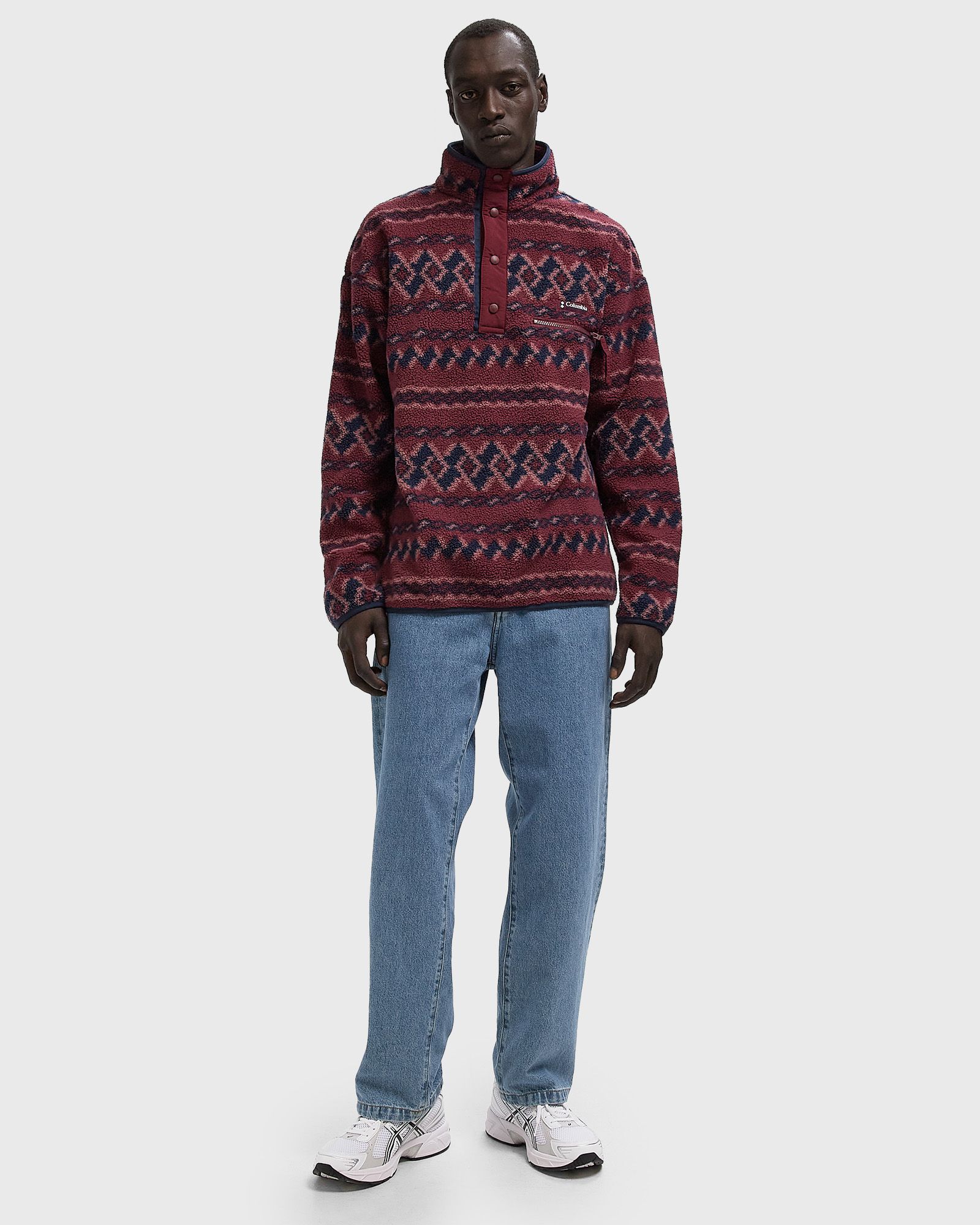 Helvetia™ II Printed Half Snap Fleece