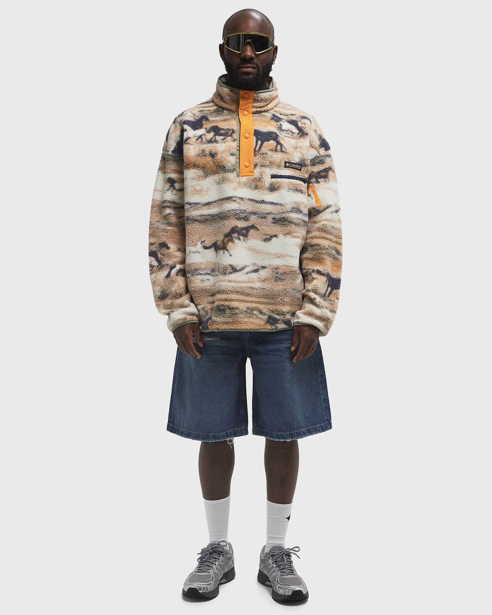 Helvetia™ II Printed Half Snap Fleece