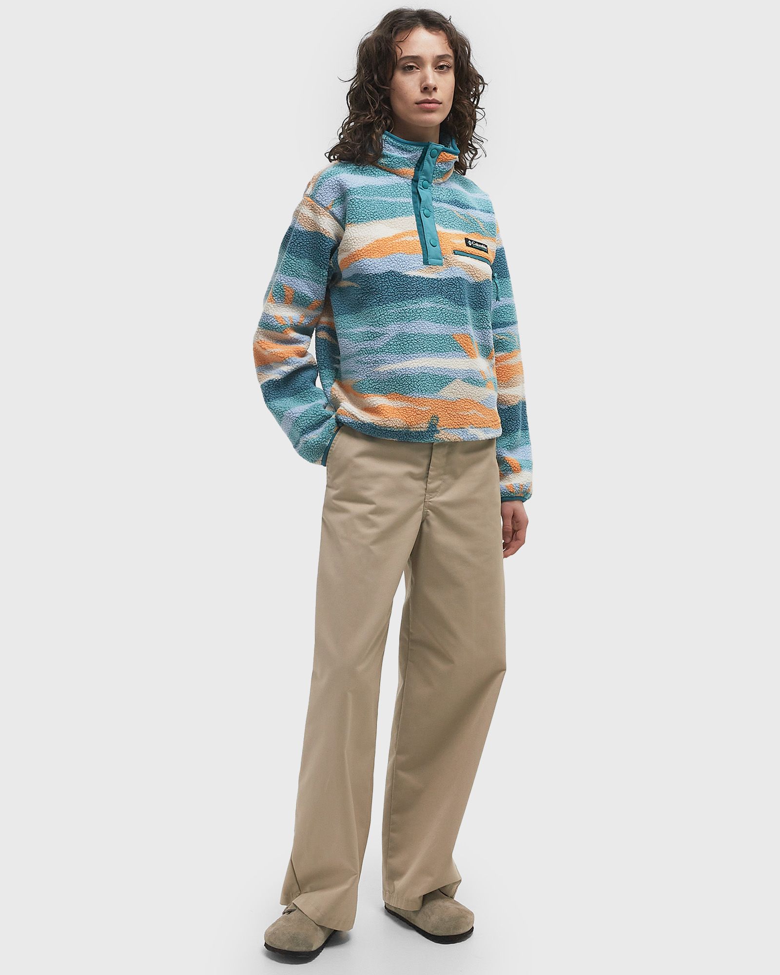 Helvetia™ II Printed Cropped Half Snap